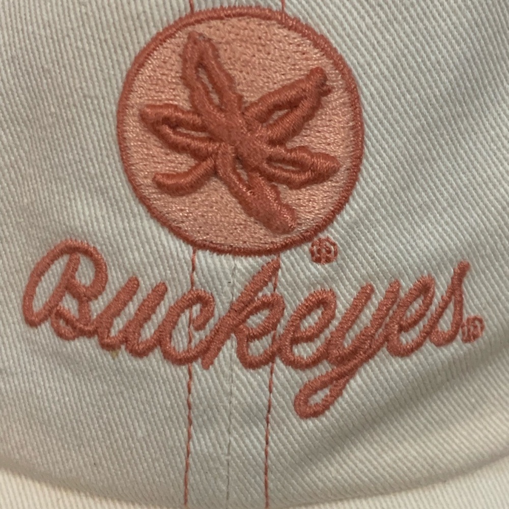 Women's Cream and Red Buckeyes 47’ Brand Hat - Picture 8 of 8